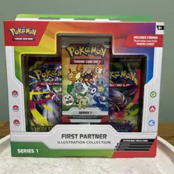 Pokemon First Partner Illustration Collection Series 1 Box - New Sealed - Image 2