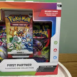 Pokemon First Partner Illustration Collection Series 1 Box - New Sealed - Image 4