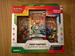 Pokemon TCG First Partner Illustration Collection Box - Brand New / Sealed - Image 1