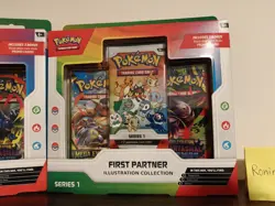 Pokemon TCG: First Partner Illustration Collection Box - Brand New & Sealed (X1) - Image 3