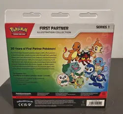 Pokemon TCG First Partner Illustration Collection Series 1 Box New Sealed - Image 2