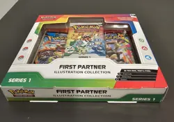 Pokemon TCG First Partner Illustration Collection Series 1 Box New Sealed - Image 5