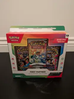 Pokemon First Partner Illustration Collection Series 1 Box New Sealed 30th Annv - Image 2
