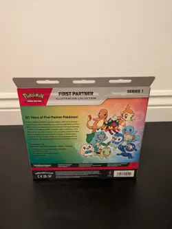 Pokemon First Partner Illustration Collection Series 1 Box New Sealed 30th Annv - Image 5