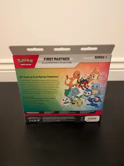 Pokemon First Partner Illustration Collection Series 1 Box New Sealed 30th Annv - Image 5