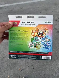 Pokemon TCG First Partner Illustration Collection Series 1 Box SEALED - Image 2