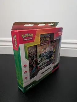Pokemon First Partner Illustration Collection Series 1 Box New Sealed 30th Annv - Image 3