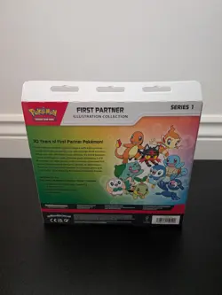 Pokemon First Partner Illustration Collection Series 1 Box New Sealed 30th Annv - Image 5