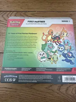 Pokemon TCG First Partner Illustration Collection Box New Sealed - Image 2