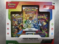 Pokemon First Partner Illustration Collection Brand New Sealed Box - Image 1