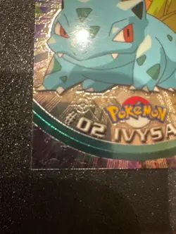 2000 Topps Chrome Pokemon TV Animation Foil #02 Ivysaur - Image 4