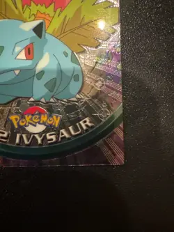 2000 Topps Chrome Pokemon TV Animation Foil #02 Ivysaur - Image 5
