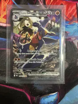 Pokemon Cynthia's Garchomp EX 232/182 SIR Full Art Holo 330 HP English Sv10 - Image 1