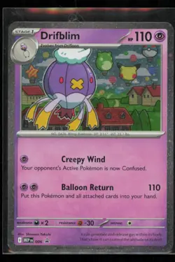 Drifblim 006 Pokemon Mega Evolutions Cosmos Promo Near Mint - Image 1