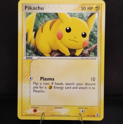 Pokemon Pikachu 2004 FireRed & LeafGreen 74/112 Common Basic HP50 English Card - Image 1