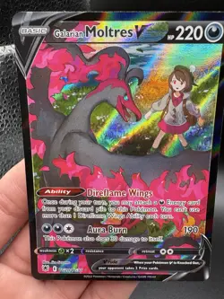 LP Pokemon TCG Galarian Moltres v Astral Radiance TG20/TG30 Swsh10 - Image 1