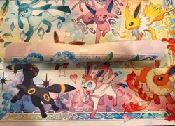 Pokemon TCG Prismatic Evolutions Super Premium Collection Playmat NEW AND SEALED - Image 2