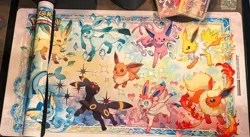 Pokemon TCG Prismatic Evolutions Super Premium Collection Playmat NEW AND SEALED - Image 3
