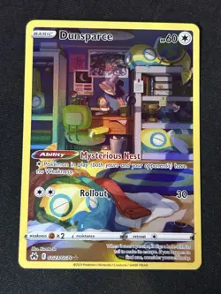 2023 Pokemon Dunsparce GG23/GG70 Crown Zenith: Galarian Gallery Ultra Rare - Image 1