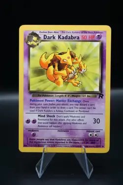 Dark Kadabra 39/82 Team Rocket Pokemon - Image 1