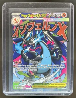 2025 Pokemon MEP Black Star Promos Mega Charizard X ex #023 - Image 1