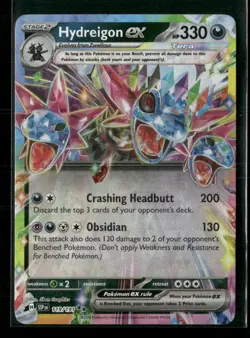 Hydreigon ex 119/191 Double Rare Surging Sparks Holo Near Mint - Image 1