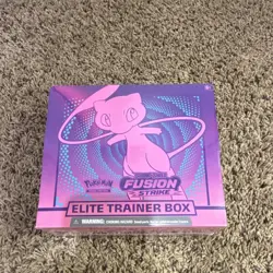 Pokemon TCG Sword & Shield Fusion Strike Elite Trainer Box Sealed English 2021 - Image 1