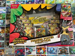 Pokemon TCG Mega Evolution Ascended Heroes Premium Poster Collection New Sealed - Image 1