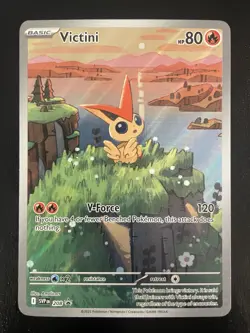 2025 Pokemon Scarlet & Violet Promo Victini #208 - Image 1
