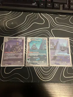 Pokemon Duskull 068/064, Dusclops 069/064, And Dusknoir 070/064 IRs NM - Image 1