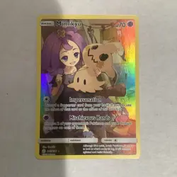 Pokemon Mimikyu Secret Rare Holo SM-Cosmic Eclipse 245/236 70HP - Image 1