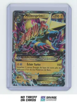 2014 Pokemon XY Phantom Forces FR Elecsprint ex #24/119 - Image 1