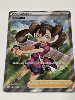SWSH08 Fusion Strike 263/264 Shauna Trainer Full Art Holo Ultra Rare Pokemon ✨ - Image 1