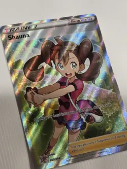 SWSH08 Fusion Strike 263/264 Shauna Trainer Full Art Holo Ultra Rare Pokemon ✨ - Image 4