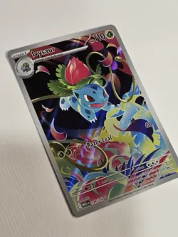 Pokemon TCG Ivysaur 134/132 Me01: Mega Evolution IR Illustration Rare NM - Image 4