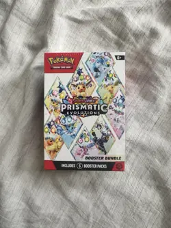 Prismatic Evolutions Booster Bundle 6 Packs English - Pokemon TCG Eevee & Evolu… - Image 1
