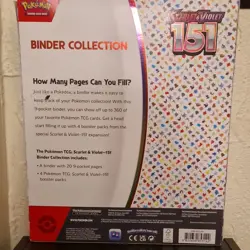 Pokemon TCG Scarlet & Violet 151 Binder Collection Box Booster English Mew - Image 3