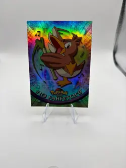 2000 Pokemon Farfetch'd #83 TV Animation Edition Topps - Image 1