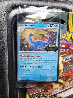 Aurorus 024/088 - Cosmo Holo - Pokemon Perfect Order Stamped Promo SEALED - Image 1