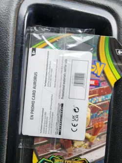 Aurorus 024/088 - Cosmo Holo - Pokemon Perfect Order Stamped Promo SEALED - Image 2