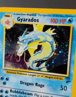 Pokemon Gyarados Holo 7/130 - Base Set 2 - Image 2