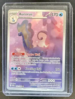2026 Pokemon Perfect Order Aurorus Illustration Rare #092/088 - Image 1