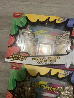 2x Pokemon Ascended Heroes Premium Poster Collections Gardevoir Brand New - Image 2