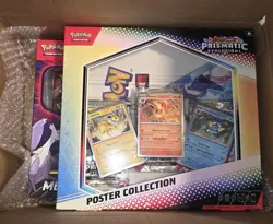 Pokemon Mega Latias ex Box & Prismatic Evolutions Poster Collection - Image 2