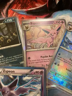 Pokemon TCG Holo Ultra Rare Umbreon X2, Espeon, Glaceon(PB) Lot Lp/Nm - Image 4