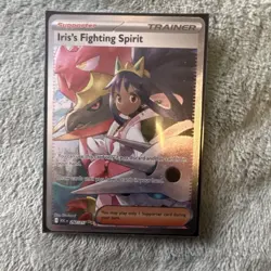 Pokemon Iris's Fighting Spirit Full Art Trainer Supporter Holo ASC 292/217 - Image 1