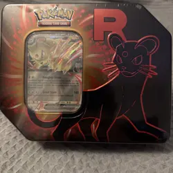 Pokemon TCG Team Rocket Tin Rocket’s Persian - Image 1