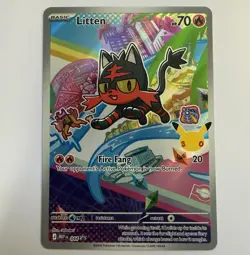 Pokemon First Partner Illustration Collection Series 1 Alolan Starters Promo Set - Image 5
