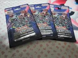 Yu-Gi-Oh Rising Rampage - Sealed 1st Edition Blister Packs (x2) - Konami - Image 2