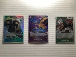 One Piece TCG Trafalgar Law Lot Of 3 - Image 1